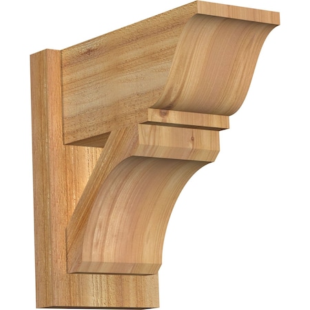 Ekena Millwork Legacy Traditional Rough Sawn Outlooker, Western Red Cedar, 8"W x 16"D x 16"H OUT08X16X16LEC01RWR